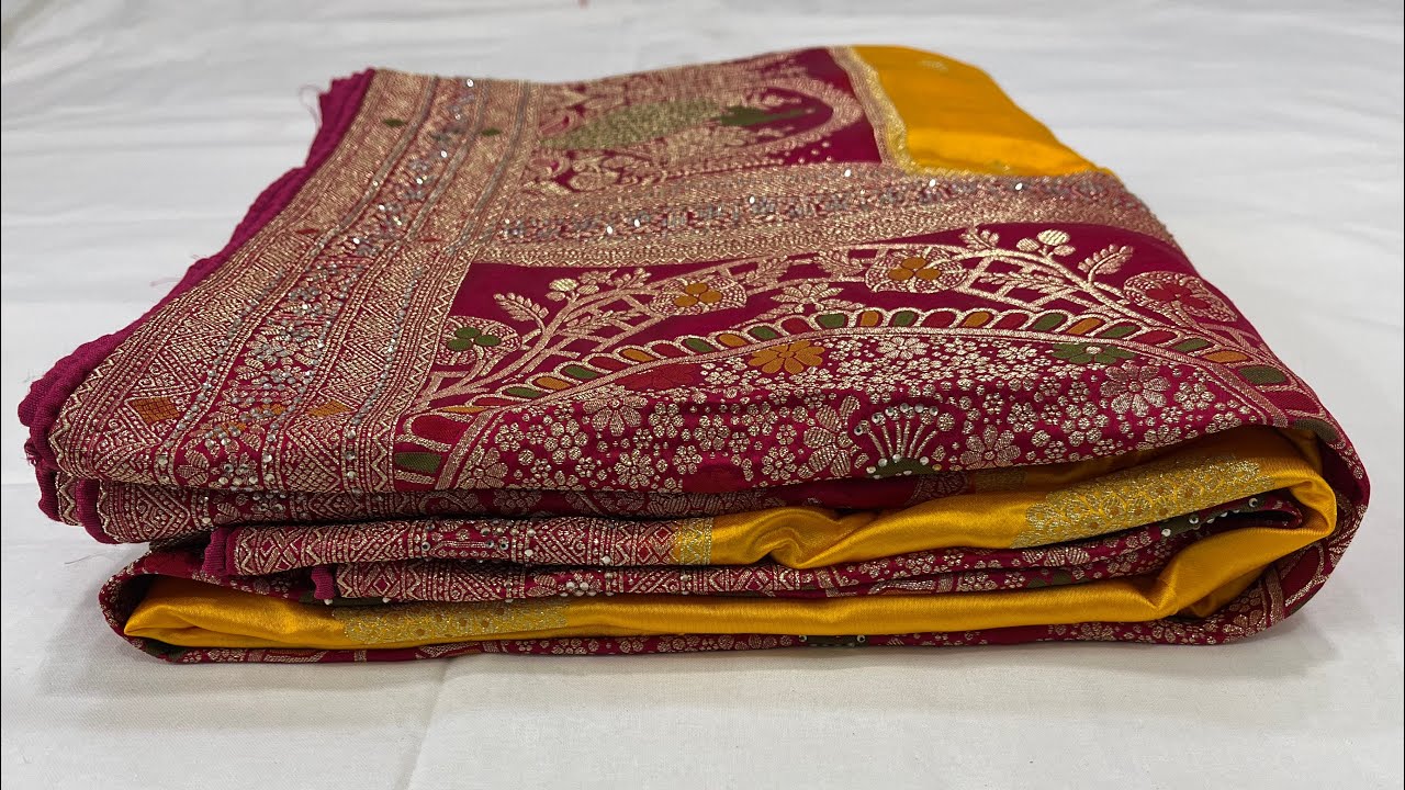 🔥लो आ गई शादी में पहनने वाली साड़ी।🔥#weddingsilksareecollection2026 #fancysarees #silk 