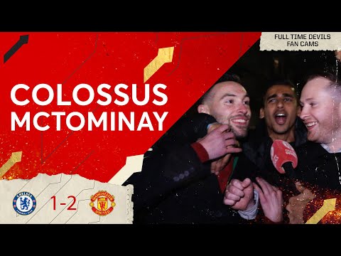 COLLOSSUS MCTOMINAY! CHELSEA 1 MAN UTD 2 Fancam