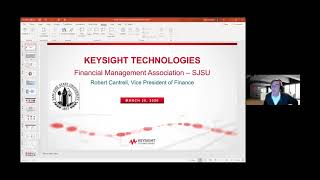 03/25 Robert Cantrell, COO of Keysight Technologies Professional Development Meeting