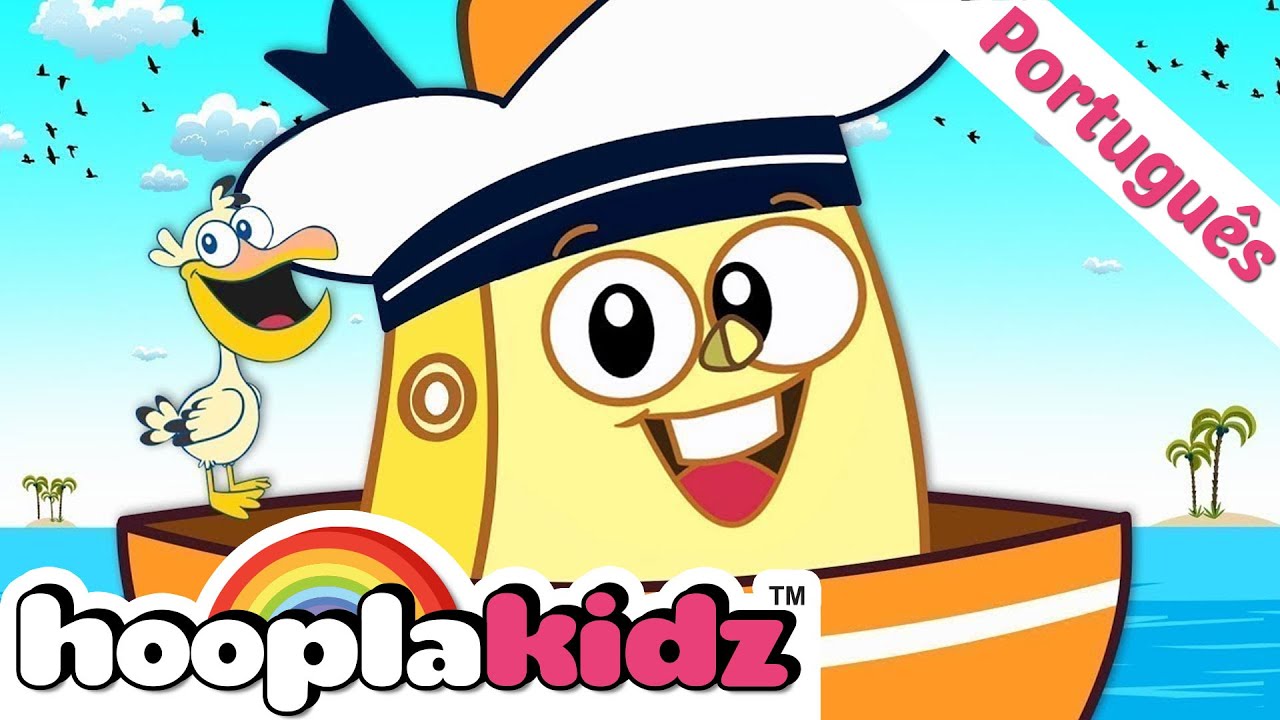 ⁣O Barco Pequenino | Música Infantis | HooplaKidz Brasil