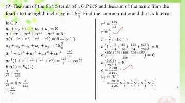 # Grade 11 Math (new course) Ex(4.5) - No. 9