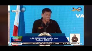 Our Outgoing President , Ctto... Mata Ng Agila....