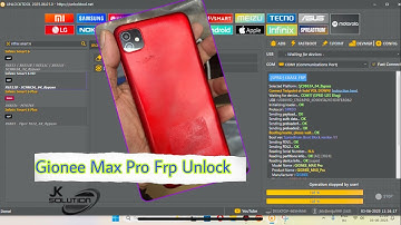 Gionee Max Pro Frp Unlock Tool | Gionee Google Bypass | Jk Solution