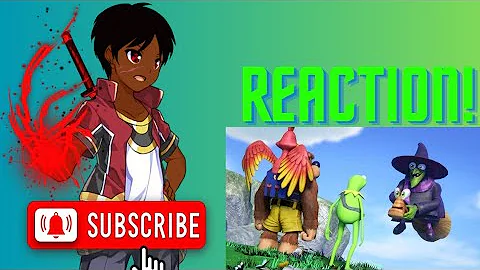 Kermit Vs Banjo-Kazooie [3D Blender Animation] REACTION