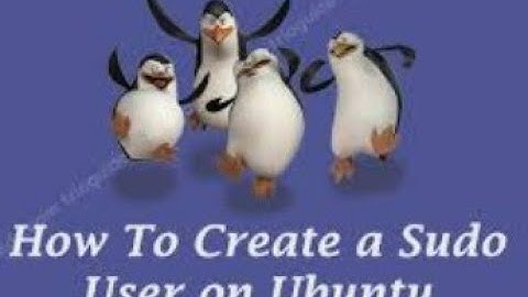 How to create a new sudo user on Ubuntu Linux server