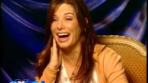 Sandra Bullock quizzed in Extra!