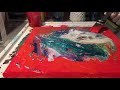 Две техники в одном.Art. Acrylic Pouring