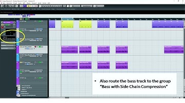 How to REALLY do Side Chain Compression in Cubase Elements / AI / LE (Bass Ducking)
