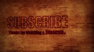 After Effects tutorial - wood text effects and image animation