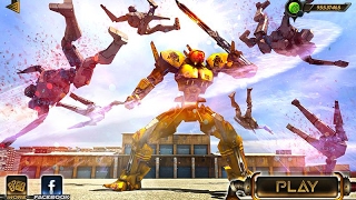 Futuristic Robots War Hero 3D Android Gameplay screenshot 2