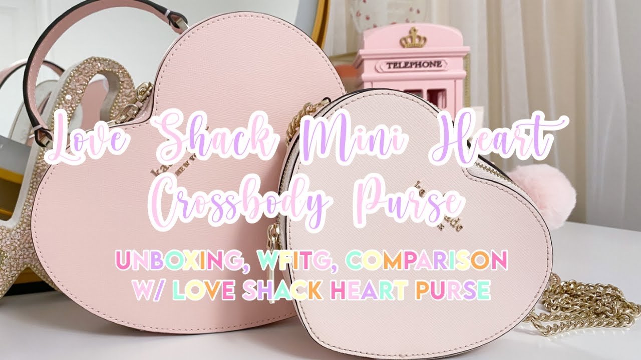 Kate Spade Love Shack Heart Bag Review, What's in my Bag?