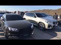 КРОССОВЕР BMW X3 M40i против спортивных Audi S3, Audi S4