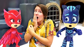La diversión absoluta de los juguetes de PJ Masks. La Guardería Infantil de Ana. Vídeos para niños.