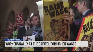 Trending on 10: Minimum wage rally