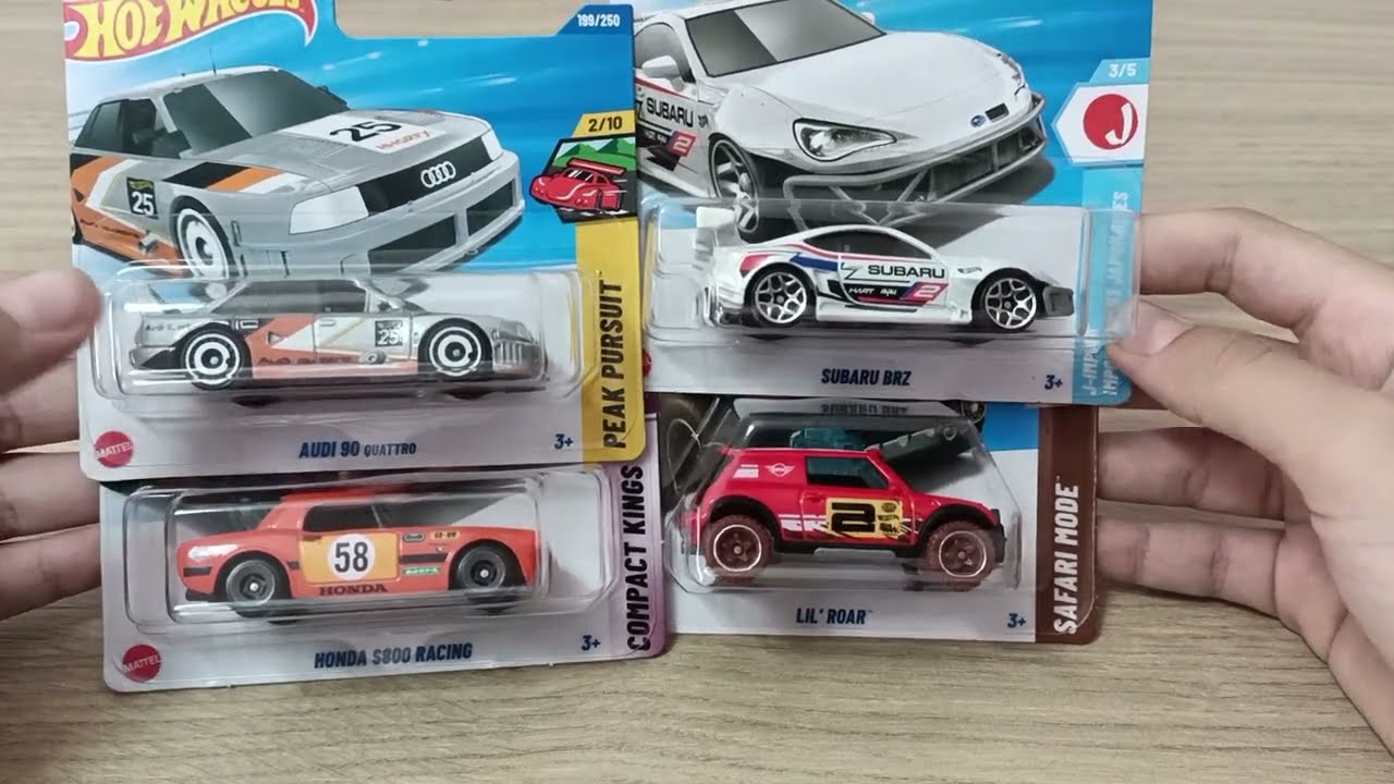 4 adet Hot Wheels incelemesi