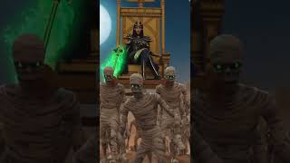 Power Boy durga MAA vs mummies army 😨