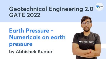 L 5 | Earth Pressure - Numericals on earth pressure | Geotechnical Engineering 2.0 Module - 6