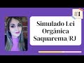 | SIMULADO 1 | LEI ORGÂNICA DO MUNICÍPIO DE SAQUAREMA/RJ - #10
