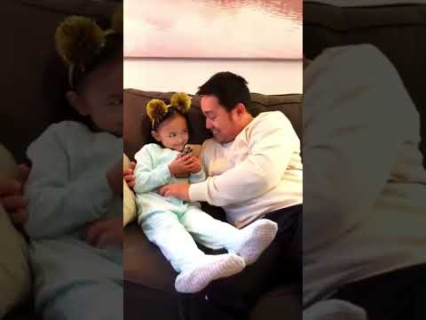 Dad And Daughter In Funny Tiktok Trend ??❤️??✅