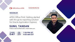 Apex Office Print: Getting Started with the GO-TO Reporting solution for oracle application express