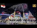 4k  40 th christmas on agreat street  orchard road shinewalkingtour