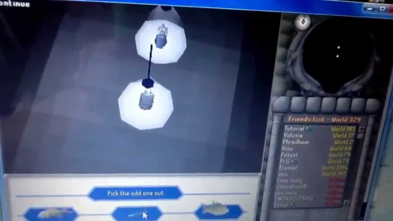 OldSchool RuneScape HD - Quiz Master Random Event!