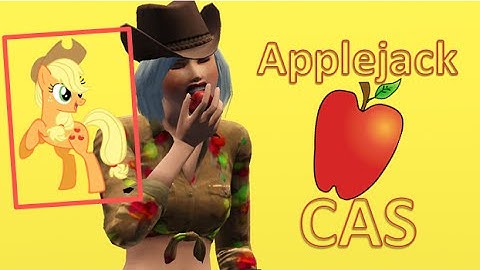 My Little Pony Create-A-Sim: Applejack (Re-edited)