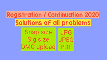 registration continuation solutions #pseb