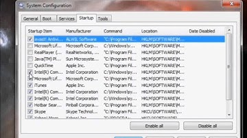 How to Speedup Computer - Disable windows startup programs.flv