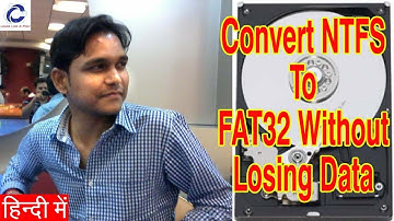 Easily Convert NTFS to FAT32 without losing data | Convert NTFS to FAT32 without formatting disk
