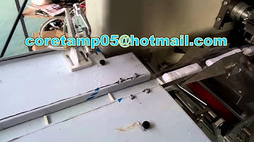 Horizontal wet wipes flow wrapping machine, wet wipes flow packaging machine