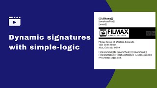 How To Implement Simple Logic In Employees Email Signatures