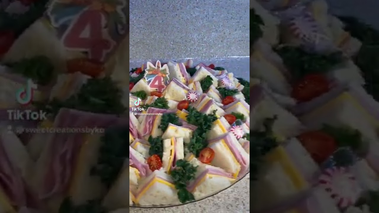 Ham Sandwich Tray 🥪