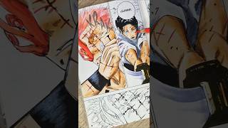Coloring a Jujutsu Kaisen Manga Page Part 25