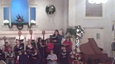 Vicki Cheek and Lisa Ellsworth Singing "Love Came Down At Christmas"  Dec 14 2008