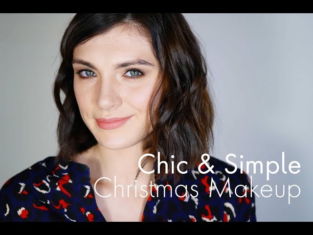 Chic & Simple Christmas makeup || The Very French Girl