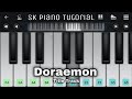 Doraemon  title track  piano tutorial  doraemon opening song  perfect piano