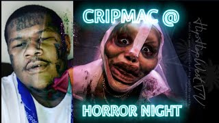 Crip Mac gets haunted at Halloween Horror Night Universal Studios 😂🤣