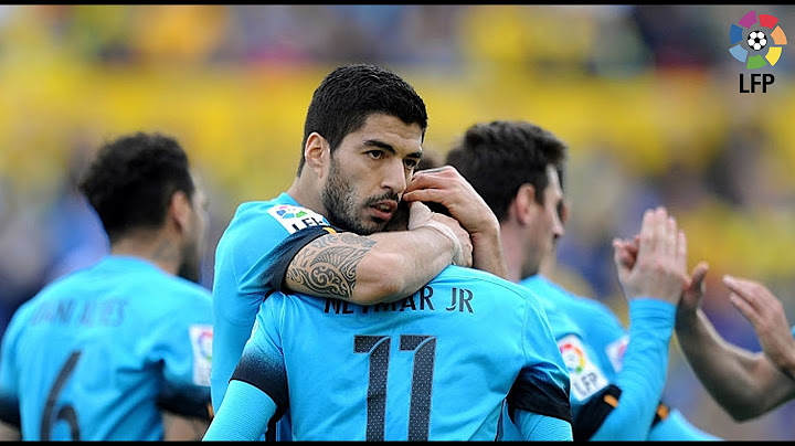 Las Palmas vs Barcelona 1 - 2  2016 ~All Goals & Full Match ~Liga BBVA 20/2/2016