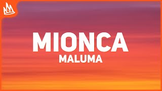 Maluma, Pirlo - MIONCA [Letra]