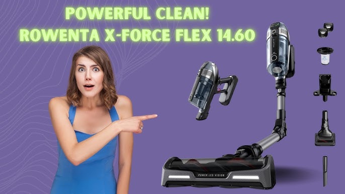 Rowenta RH9898 X Force Flex 11 60 Aqua Akku Staubsauger Unboxing-Test  -Review - YouTube