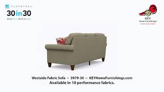 Flexsteel Westside Fabric Sofa 5979-30 | KEY Home