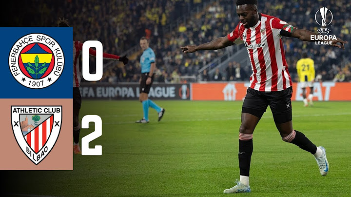 Fenerbahce-Athletic Bilbao (0-2) Match Highlights | Europa League Week 6