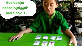 GEO BELAJAR ABACA HIJAIYYAH SERI 1