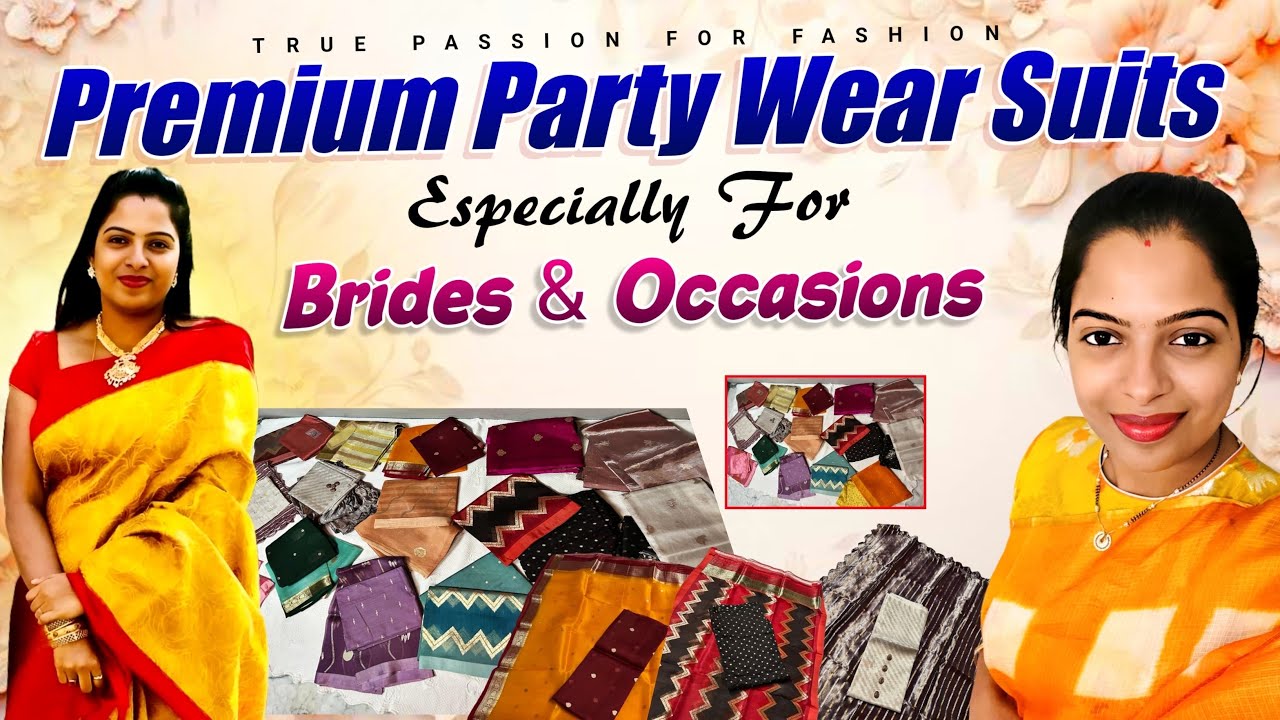Premium Party Wear 2 Pcs Salwar Set - BSS main image 1