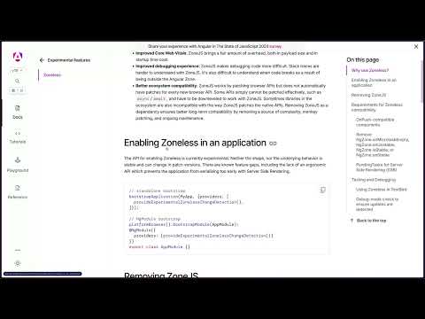 [S4/L08] Angular moderno: de cero a experto - Zoneless Angular