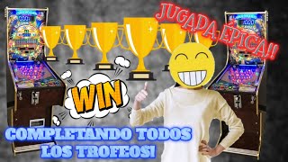 Completando Todos Los Trofeos || Maquinitas Pinballs 2019 || Jugada Épica