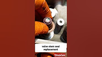 valve stem seal replacement ,#car #engine #mechanic #automobile #repair TjAutoCare #shorts #tips
