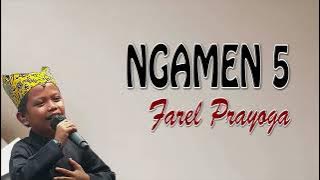 Farel Prayoga - Ngamen 5 | Lirik Lagu Dangdut