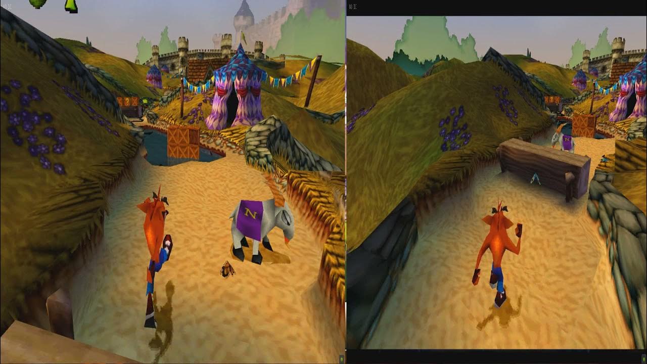 Crash Bandicoot 3 Warped (PS1) PAL VS NTSC Version ePSXe YouTube